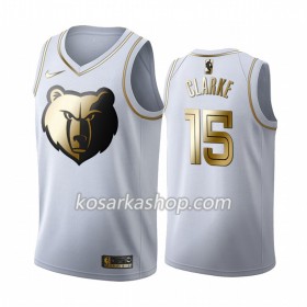 Dres Memphis Grizzlies Brandon Clarke 15 Nike 2019-20 Bijela Golden Edition Swingman